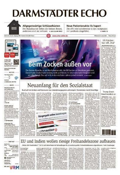 Darmstädter Echo 2026-01-28