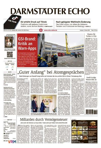 Darmstädter Echo 2026-02-07