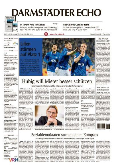 Darmstädter Echo 2026-02-09