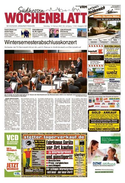 Südhessen Wochenblatt 2026-02-14