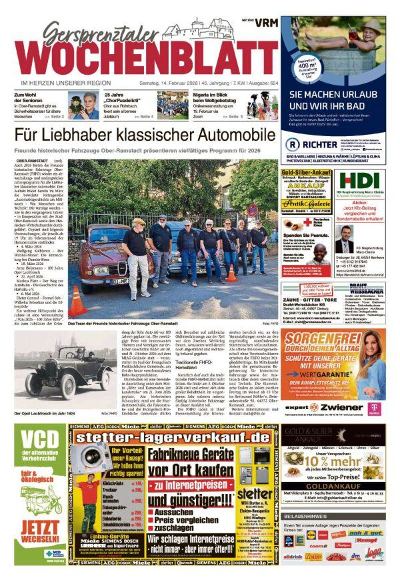 Gersprenztal Wochenblatt 2026-02-14