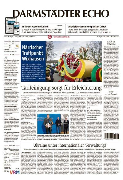 Darmstädter Echo 2026-02-16