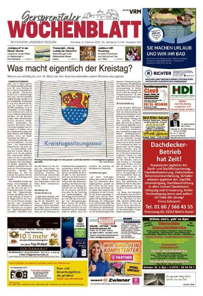 Gersprenztal Wochenblatt 2026-02-21