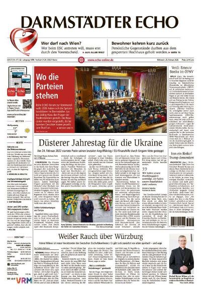 Darmstädter Echo 2026-02-25