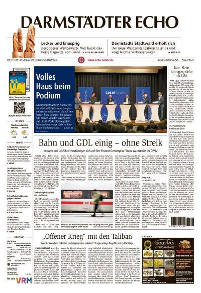 Darmstädter Echo 2026-02-28