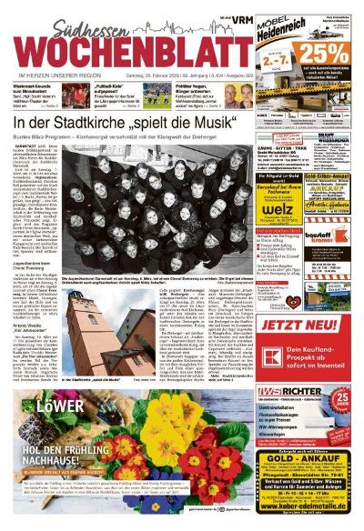 Südhessen Wochenblatt 2026-02-28