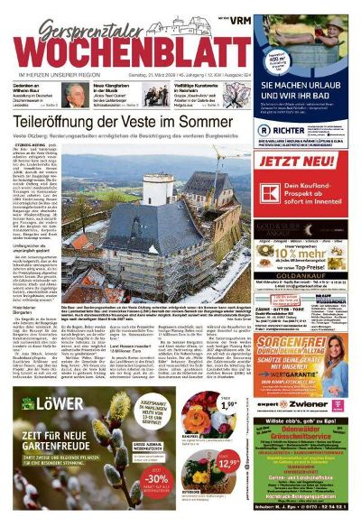Gersprenztal Wochenblatt 2026-03-21