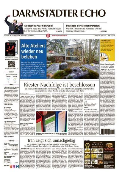 Darmstädter Echo 2026-03-28