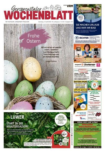 Gersprenztal Wochenblatt 2026-04-04