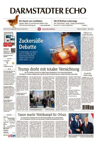 Darmstädter Echo 2026-04-08