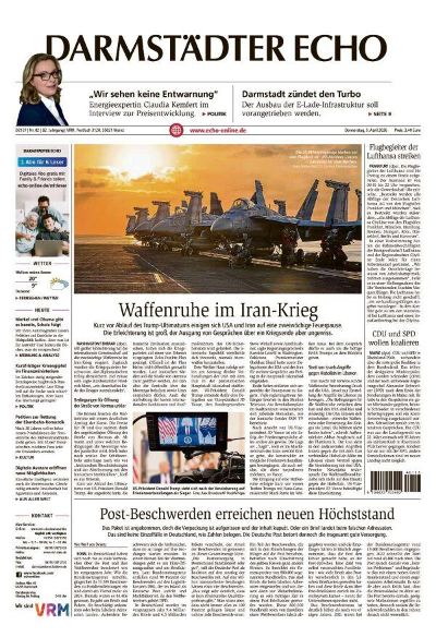 Darmstädter Echo 2026-04-09
