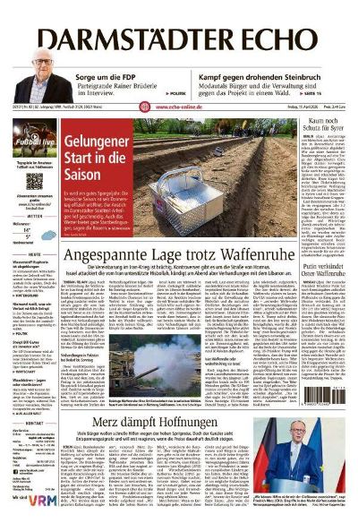 Darmstädter Echo 2026-04-10