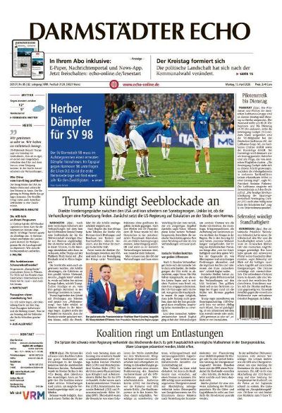 Darmstädter Echo 2026-04-13