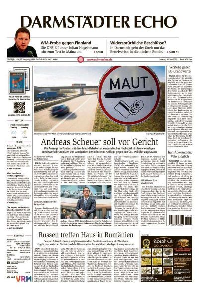 Darmstädter Echo 2026-05-30
