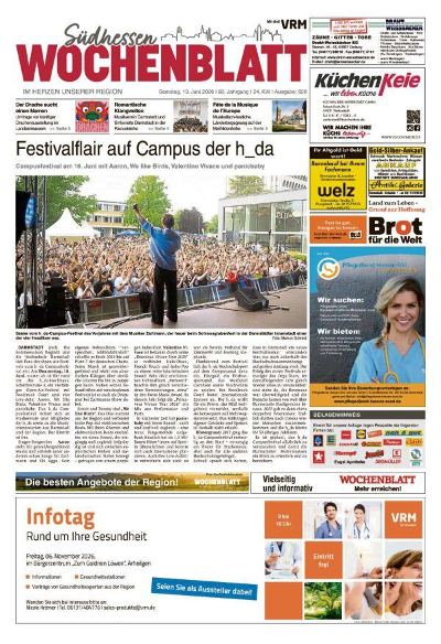 Südhessen Wochenblatt 2026-06-13