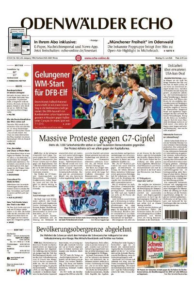 Odenwälder Echo 2026-06-15