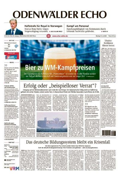 Odenwälder Echo 2026-06-16