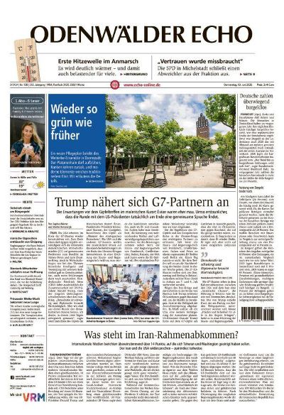 Odenwälder Echo 2026-06-18
