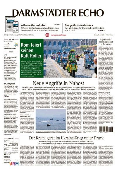 Darmstädter Echo 2026-06-29