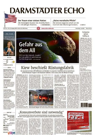 Darmstädter Echo 2026-07-02