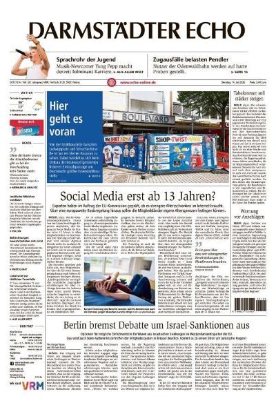 Darmstädter Echo 2026-07-14