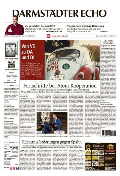 Darmstädter Echo 2026-07-18
