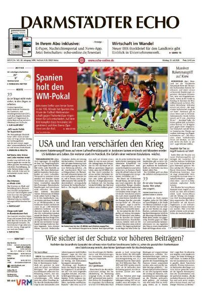 Darmstädter Echo 2026-07-20