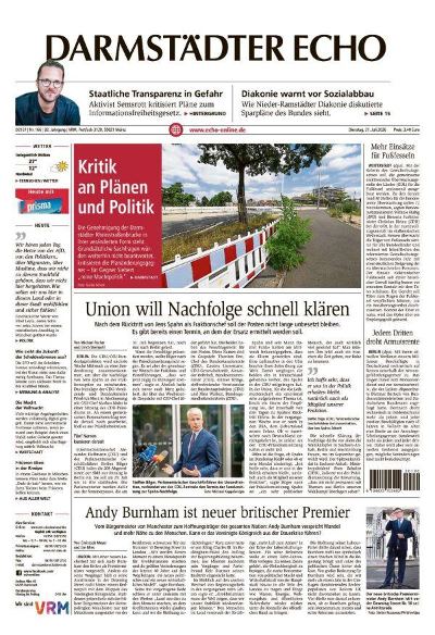 Darmstädter Echo 2026-07-21