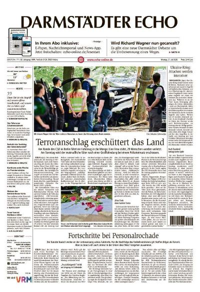 Darmstädter Echo 2026-07-27