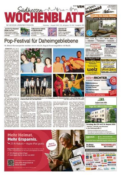 Südhessen Wochenblatt 2026-08-01