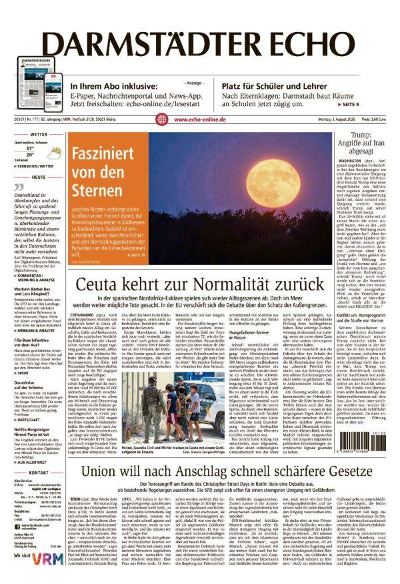 Darmstädter Echo 2026-08-03