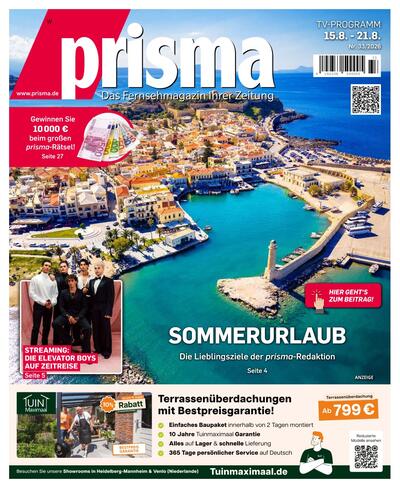 prisma 2026-08-11