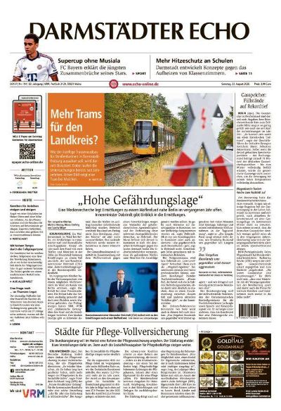 Darmstädter Echo 2026-08-22