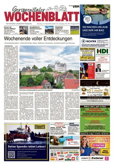 Gersprenztal Wochenblatt 2026-09-19