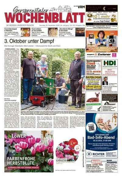 Gersprenztal Wochenblatt 2026-09-26