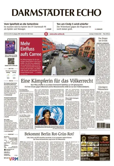 Darmstädter Echo 2026-10-10