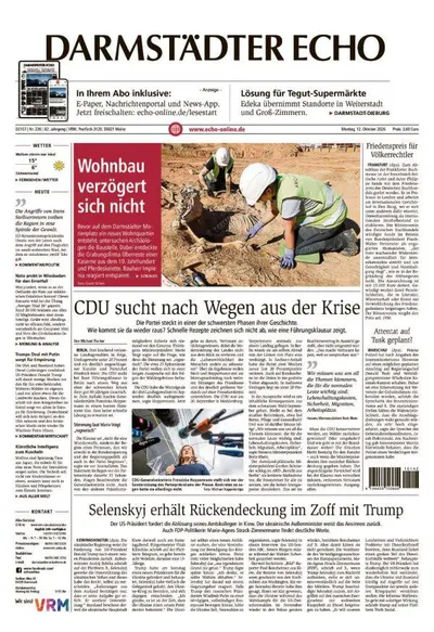 Darmstädter Echo 2026-10-12