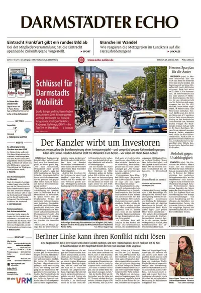 Darmstädter Echo 2026-10-21