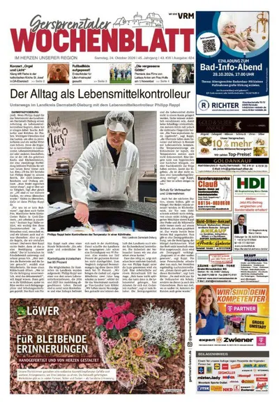 Gersprenztal Wochenblatt 2026-10-24